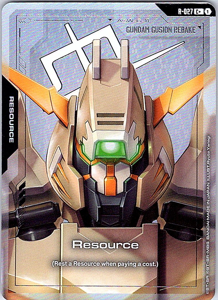 Resource (C+) - Steel Requiem - R-027 - Holo - NM