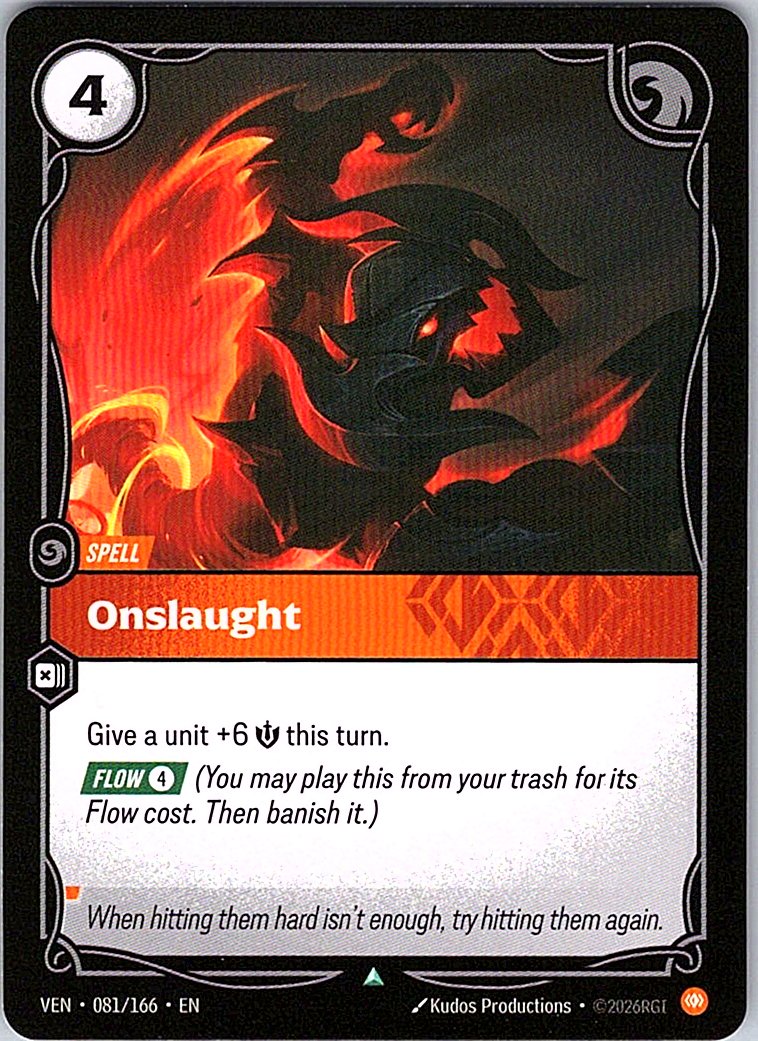 Onslaught - Vendetta - 081/166 - - NM
