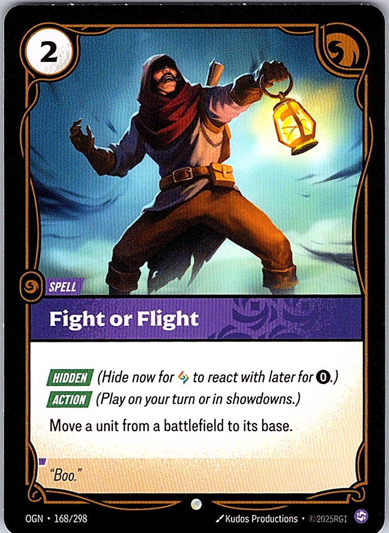 Fight or Flight - Origins - 168/298 - - NM