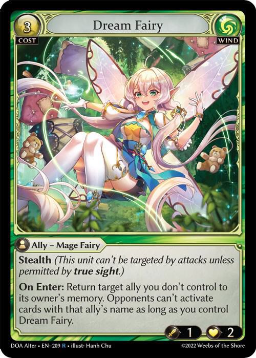Dream Fairy - Dawn of Ashes Alter Edition - 209 - - NM