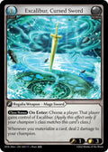 Excalibur, Cursed Sword - Dawn of Ashes Alter Edition - 034 - - NM
