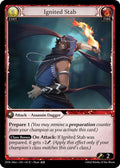 Ignited Stab - Dawn of Ashes Alter Edition - 141 - Foil - NM