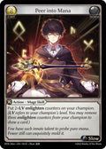 Peer into Mana - Dawn of Ashes Alter Edition - 102 - Foil - NM