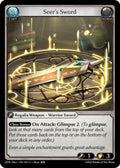 Seer's Sword - Dawn of Ashes Alter Edition - 051 - Foil - NM