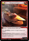 Tempered Steel - Dawn of Ashes Alter Edition - 157 - Foil - NM