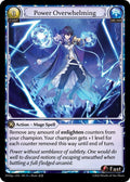 Power Overwhelming - Dawn of Ashes Prelude - 105 - - NM