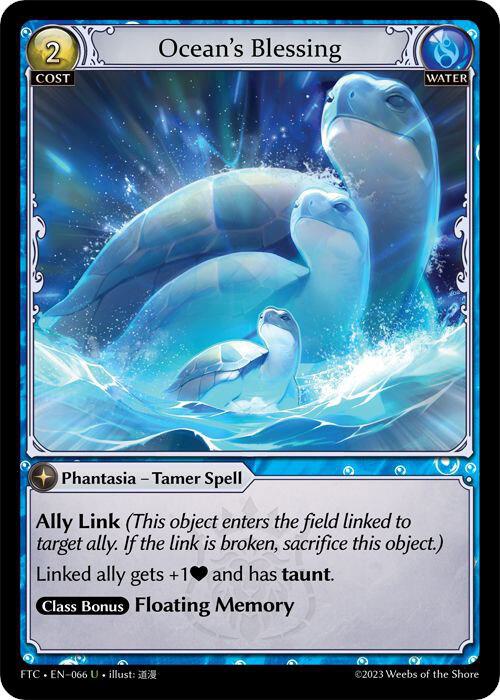 Ocean's Blessing - Fractured Crown - 066 - Foil - NM