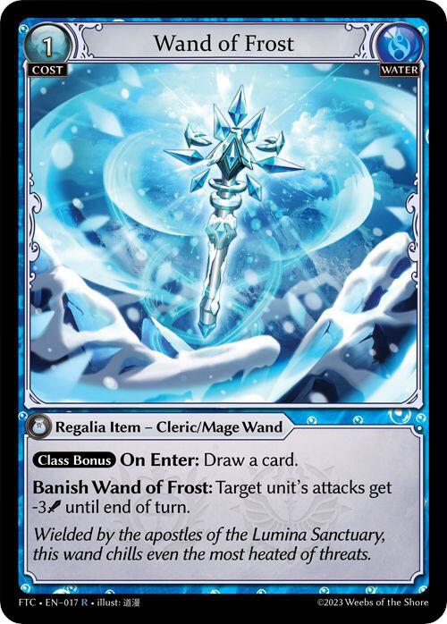 Wand of Frost - Fractured Crown - 017 - - NM