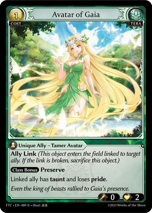 Avatar of Gaia - Fractured Crown - 089 - - NM