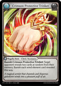 Crimson Protective Trinket - Fractured Crown - 006 - Foil - NM