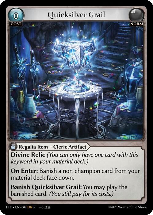 Quicksilver Grail - Fractured Crown - 007 - - NM