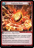 Explosive Rune - Fractured Crown - 012 - - NM