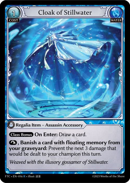 Cloak of Stillwater - Fractured Crown - 016 - - NM