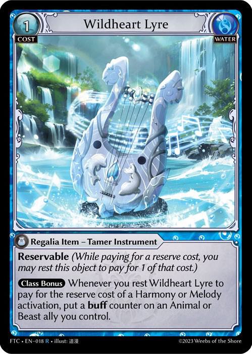 Wildheart Lyre - Fractured Crown - 018 - - NM