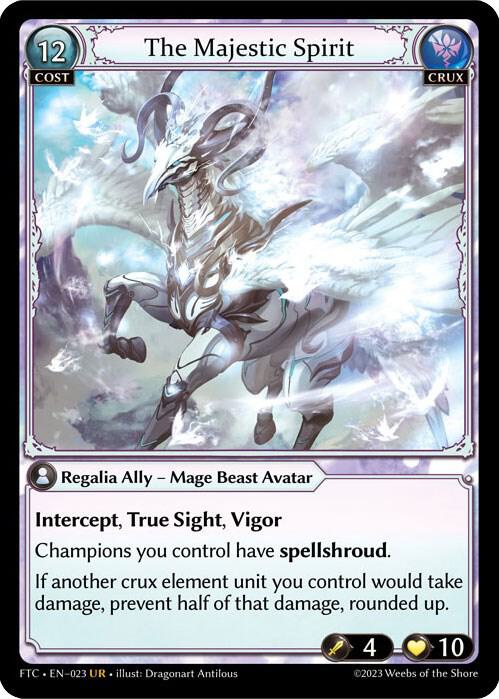 The Majestic Spirit - Fractured Crown - 023 - - NM