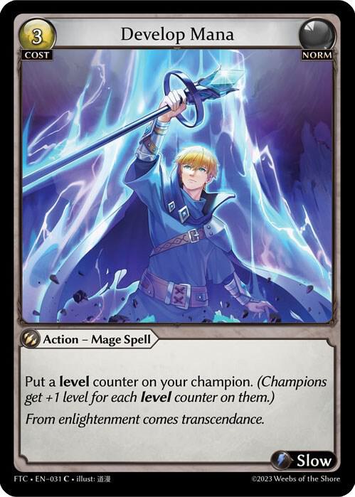 Develop Mana - Fractured Crown - 031 - Foil - NM