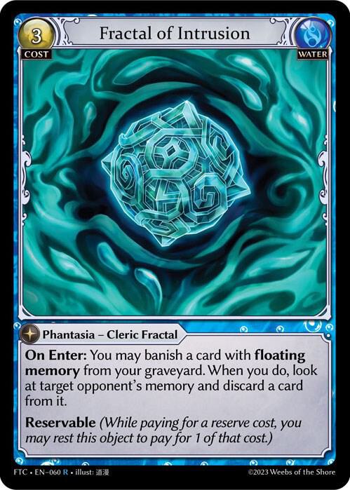 Fractal of Intrusion - Fractured Crown - 060 - - NM