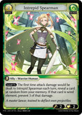Intrepid Spearman - Fractured Crown - 077 - Foil - NM
