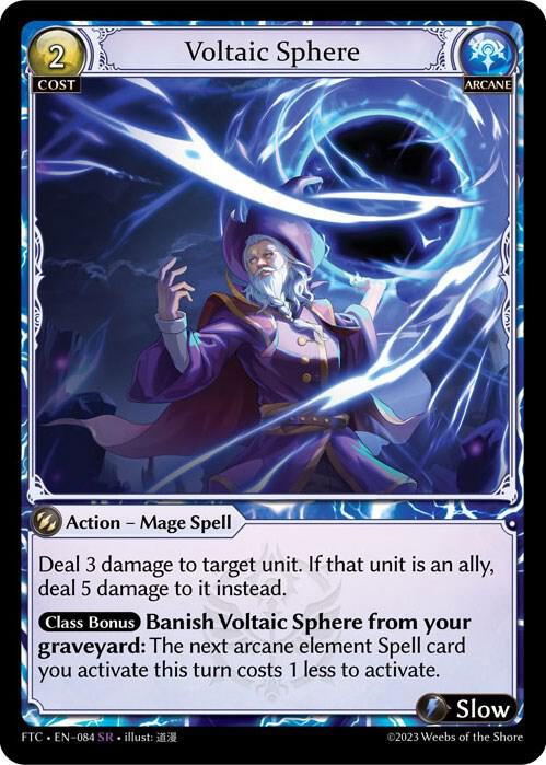 Voltaic Sphere - Fractured Crown - 084 - - NM