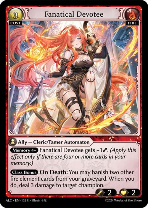 Fanatical Devotee - Alchemical Revolution - 102 - - NM