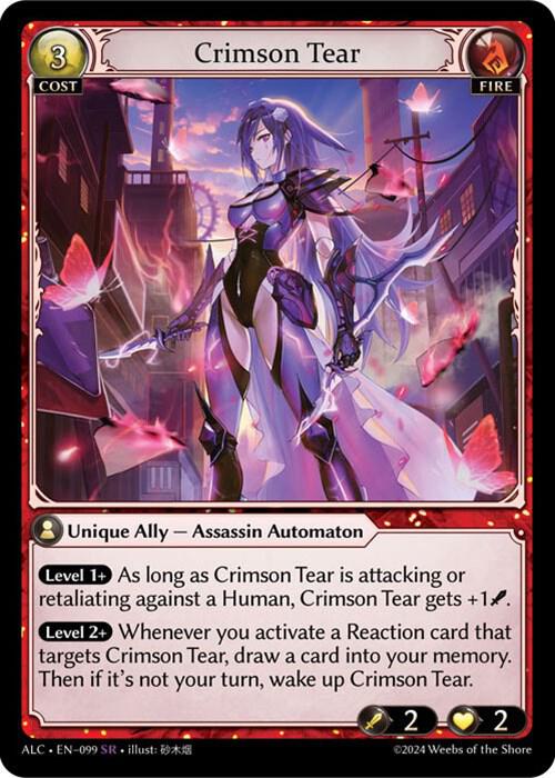 Crimson Tear - Alchemical Revolution - 099 - - NM