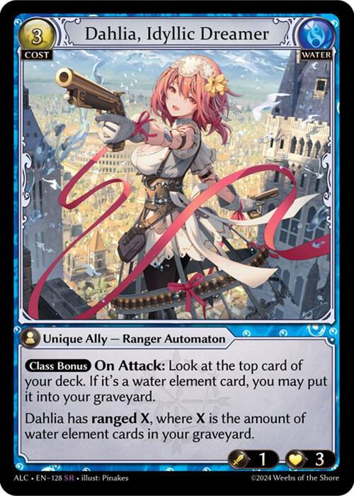 Dahlia, Idyllic Dreamer - Alchemical Revolution - 128 - - NM