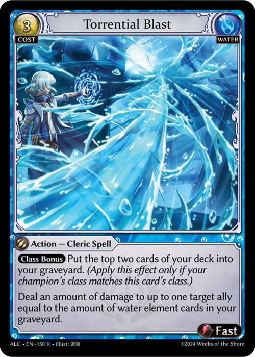 Torrential Blast - Alchemical Revolution - 150 - - NM
