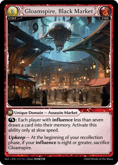 Gloamspire, Black Market - Alchemical Revolution - 111 - - NM