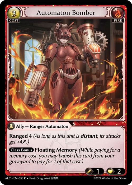 Automaton Bomber - Alchemical Revolution - 096 - Foil - NM