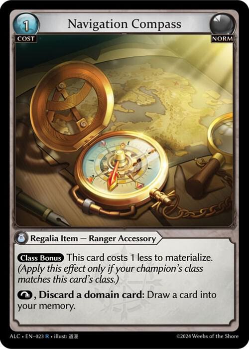 Navigation Compass - Alchemical Revolution - 023 - - NM