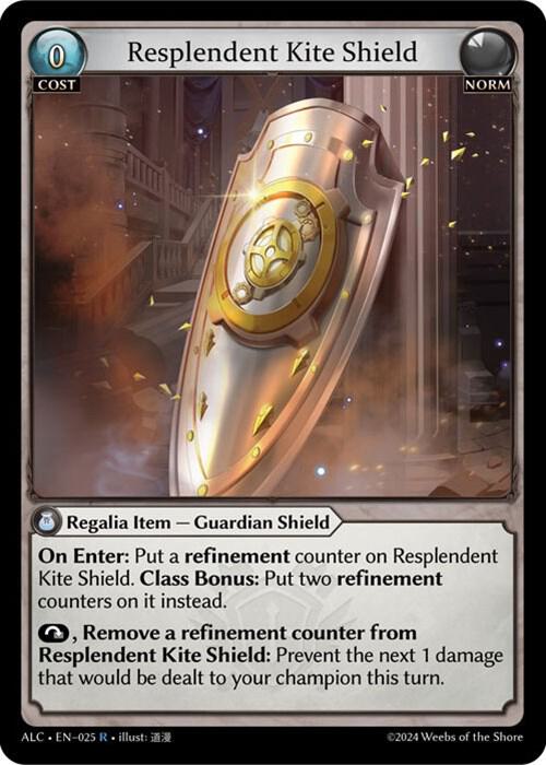 Resplendent Kite Shield - Alchemical Revolution - 025 - - NM