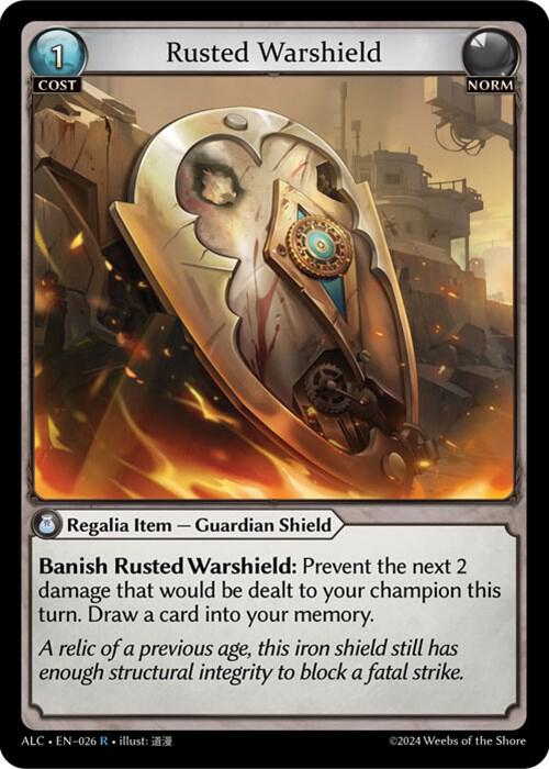 Rusted Warshield - Alchemical Revolution - 026 - - NM