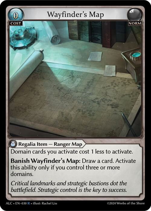 Wayfinder's Map - Alchemical Revolution - 030 - - NM