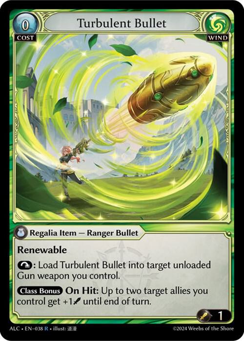 Turbulent Bullet - Alchemical Revolution - 038 - - NM
