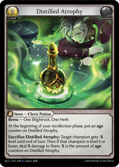 Distilled Atrophy - Alchemical Revolution - 049 - - NM