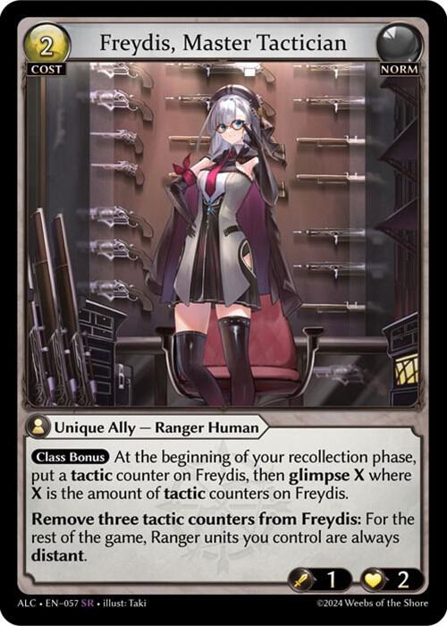 Freydis, Master Tactician - Alchemical Revolution - 057 - - NM