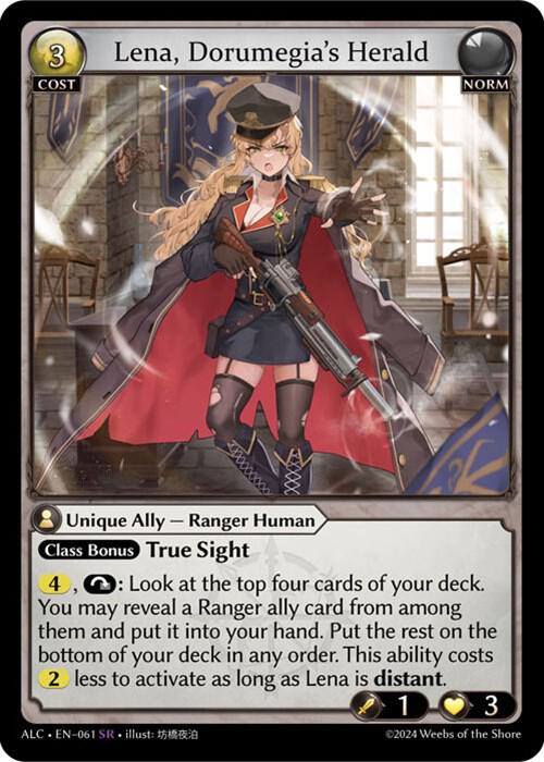Lena, Dorumegia's Herald - Alchemical Revolution - 061 - - NM
