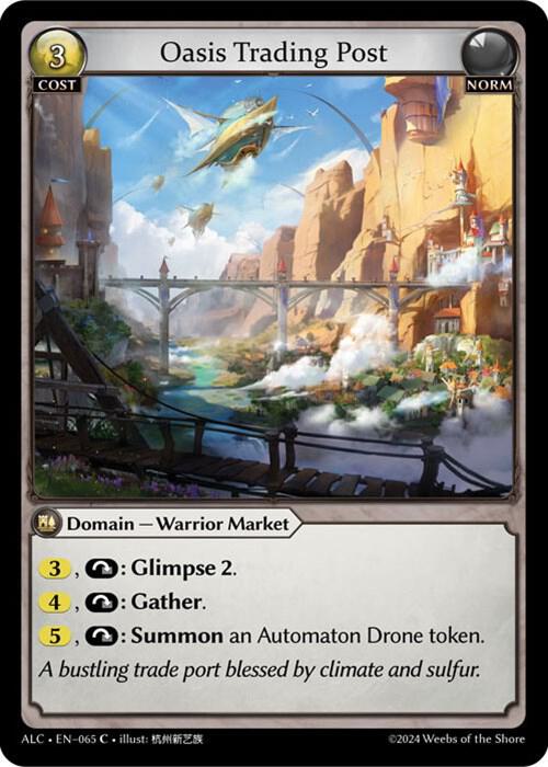Oasis Trading Post - Alchemical Revolution - 065 - Foil - NM