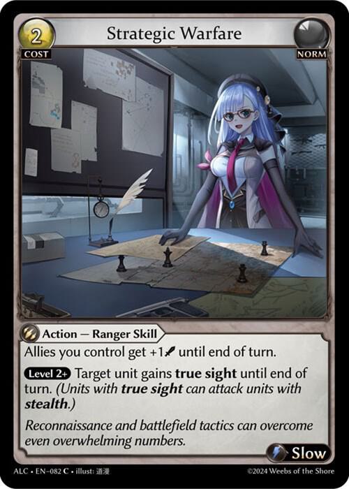 Strategic Warfare - Alchemical Revolution - 082 - Foil - NM
