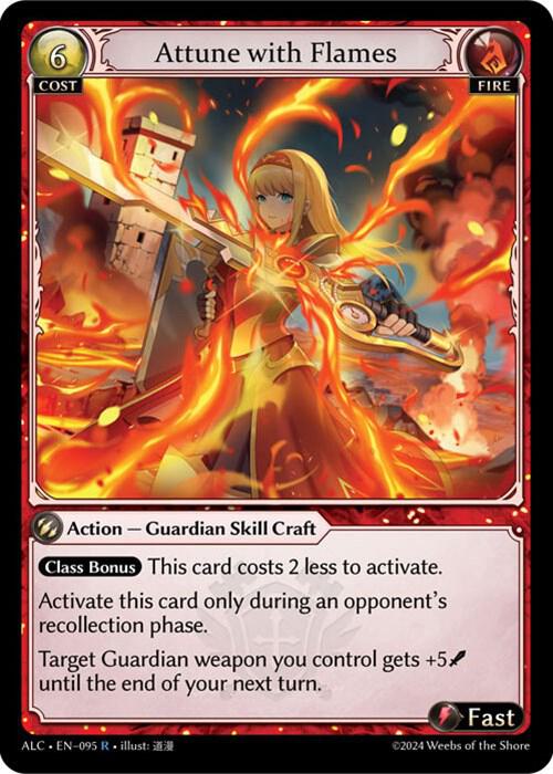Attune with Flames - Alchemical Revolution - 095 - - NM