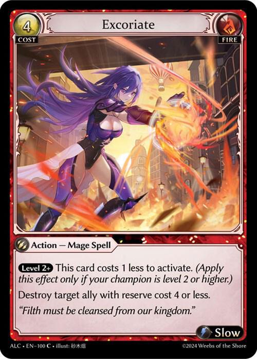 Excoriate - Alchemical Revolution - 100 - Foil - NM