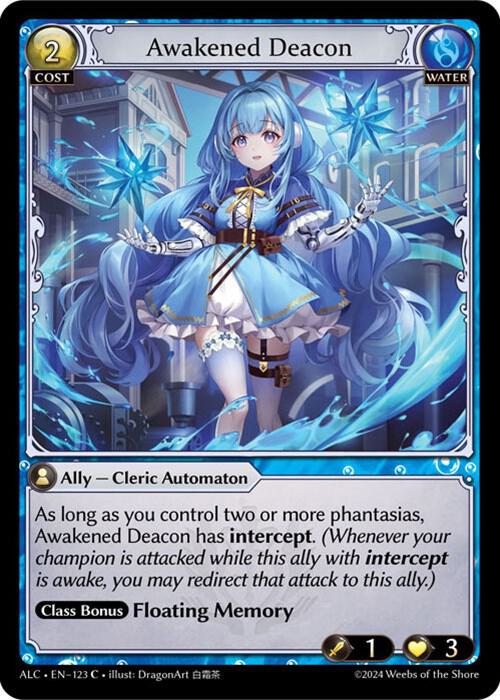 Awakened Deacon - Alchemical Revolution - 123 - Foil - NM