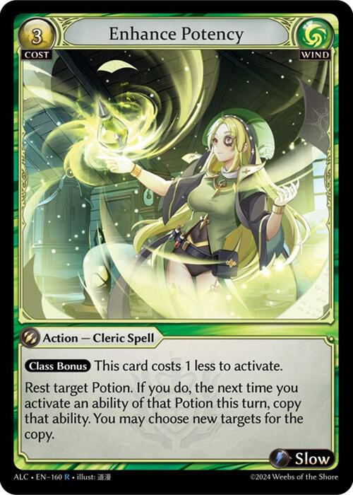 Enhance Potency - Alchemical Revolution - 160 - - NM