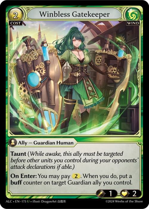 Winbless Gatekeeper - Alchemical Revolution - 175 - Foil - NM