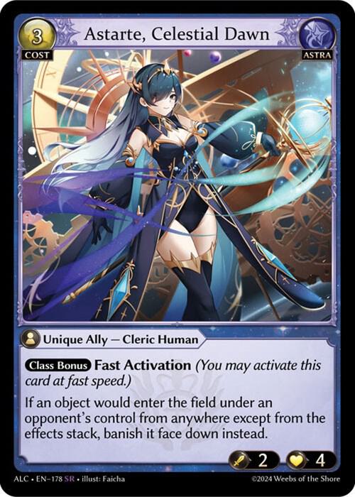 Astarte, Celestial Dawn - Alchemical Revolution - 178 - - NM