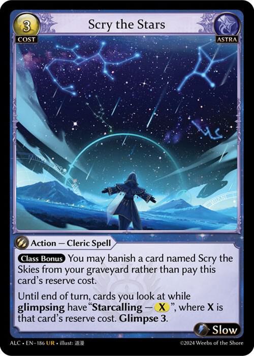 Scry the Stars - Alchemical Revolution - 186 - - NM