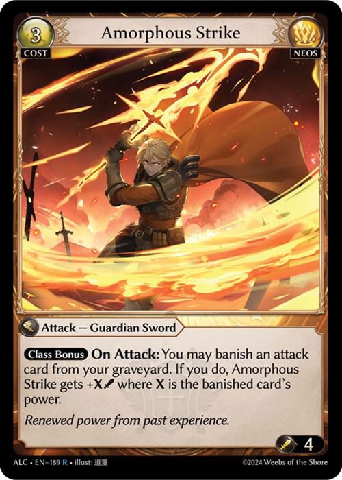 Amorphous Strike - Alchemical Revolution - 189 - - NM