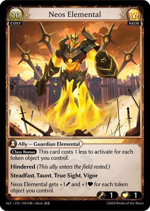 Neos Elemental - Alchemical Revolution - 194 - - NM