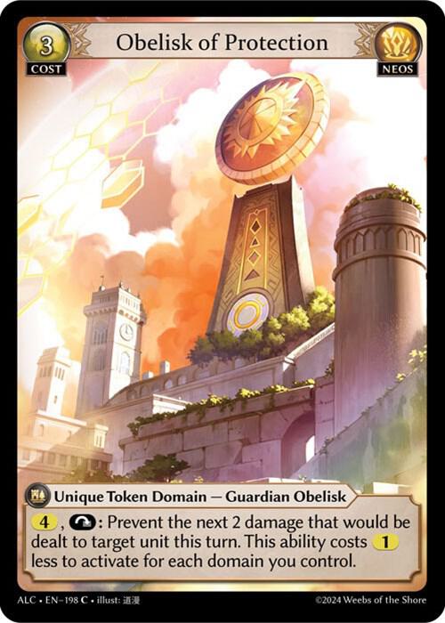 Obelisk of Protection - Alchemical Revolution - 198 - Foil - NM