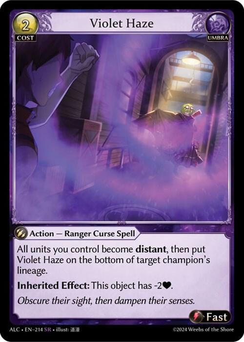 Violet Haze - Alchemical Revolution - 214 - - NM